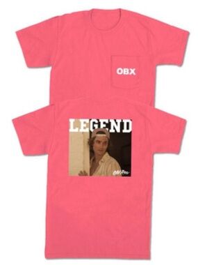 Old Row Legend OBX John B Pocket Tee Shirt